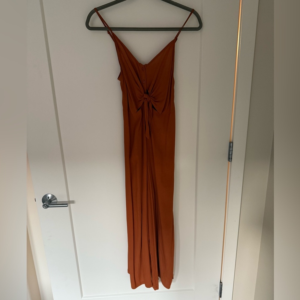 Light brown women’s jumpsuit